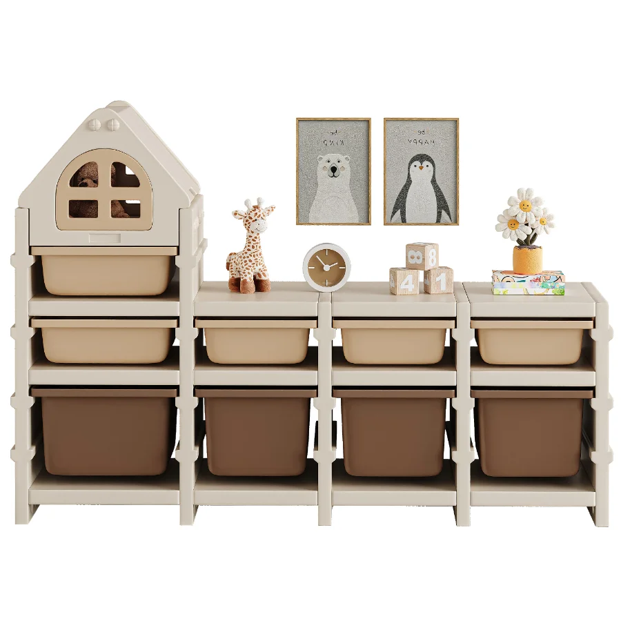 Toy shelving PTSTW9CL 9 boxes Image 2