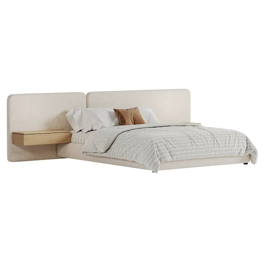 Modern Double Bed 05 Image 1