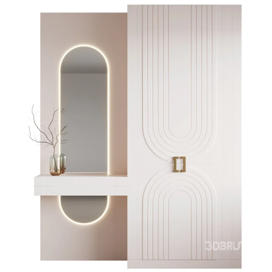Neoclassical Style Hallway 22 Image 2