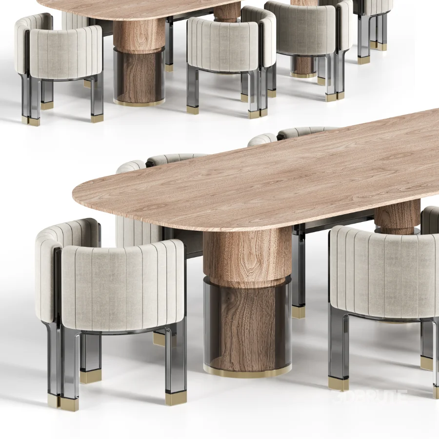 CRAWFORD DINING CHAIR and TABLE Image 3