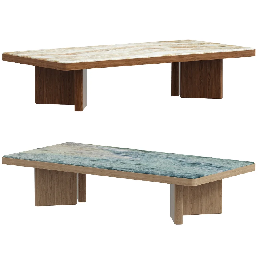 Rio 68 Rectangular Coffee Table by CB2 Image 1