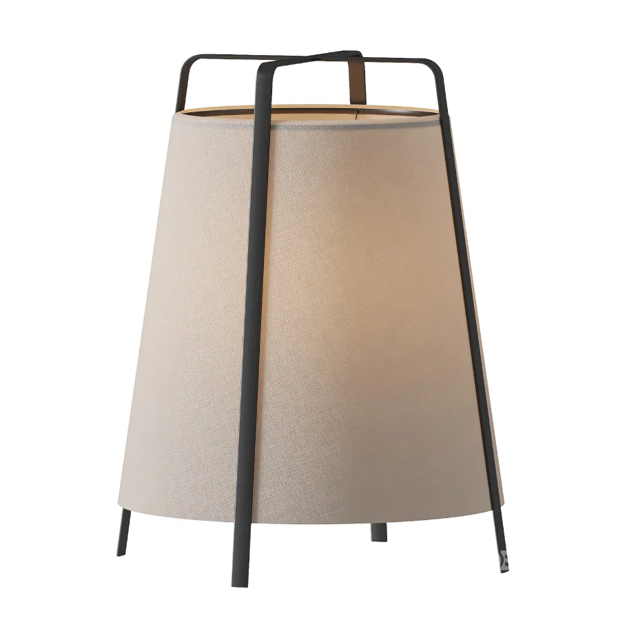 Japandi Fabric Floor Lamp Image 5