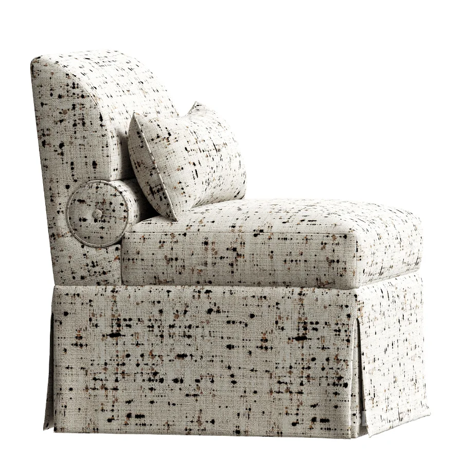 Ashley Childers Bolster Slipper Chair Image 4