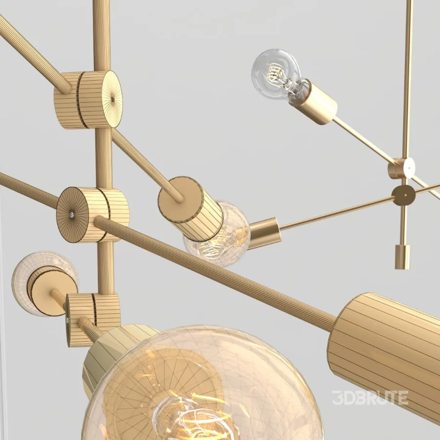 Vintage Edison Bulb Pendant Lamp Image 3