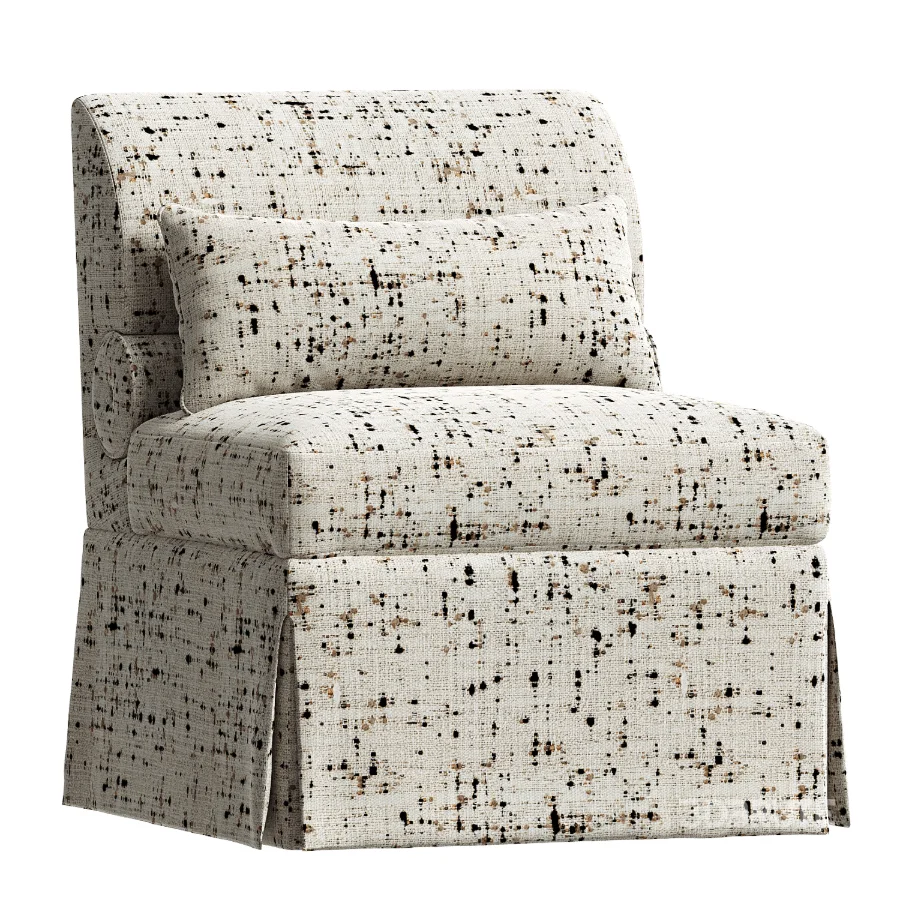Ashley Childers Bolster Slipper Chair Image 5