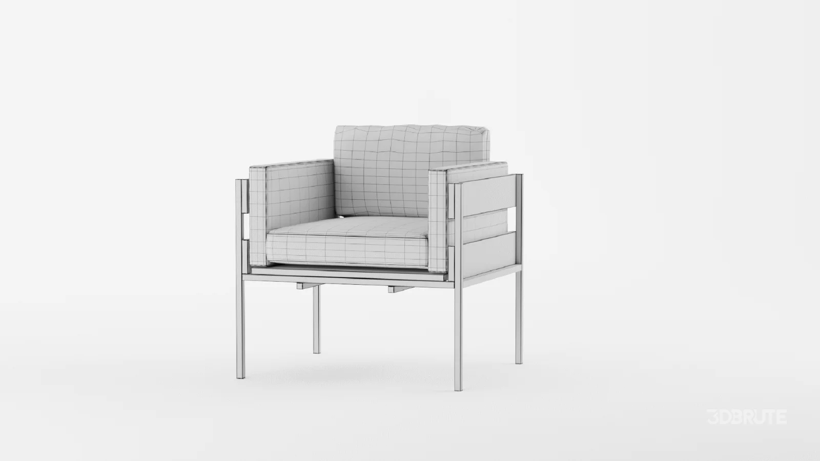 Living Room PU Leather Leisure Sofa Chair Image 12