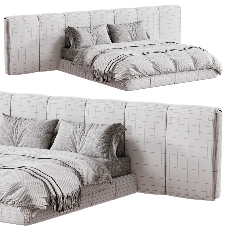 Ruffle bed Image 4