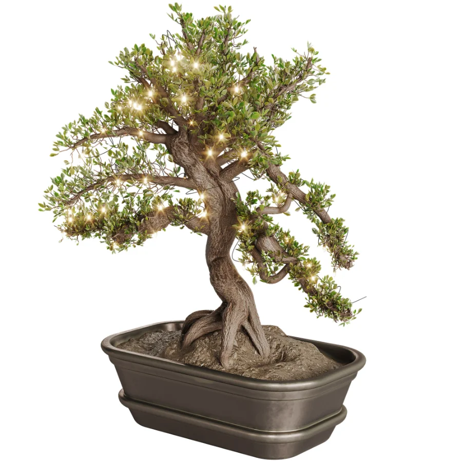 christmas_bonsai02 Units: Centimeters Dimension: 89.89 x 61.63 x 105.18 Polys: 967 650 XForm: No Box Trick: No Model Parts: 69 Image 2