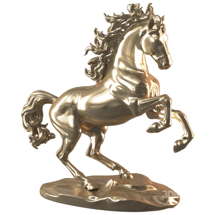 Decorative Horse Statue Image 2