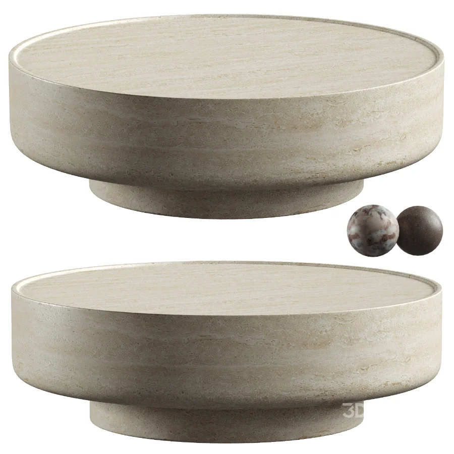 Vitolo Round Coffee Table Image 1
