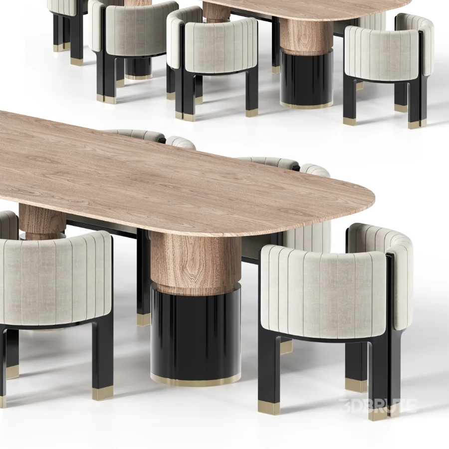 CRAWFORD DINING CHAIR and TABLE Image 2