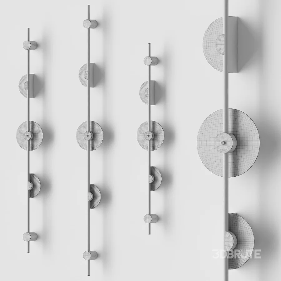 Alabaster Wall Sconce Black by Dekoor Image 2