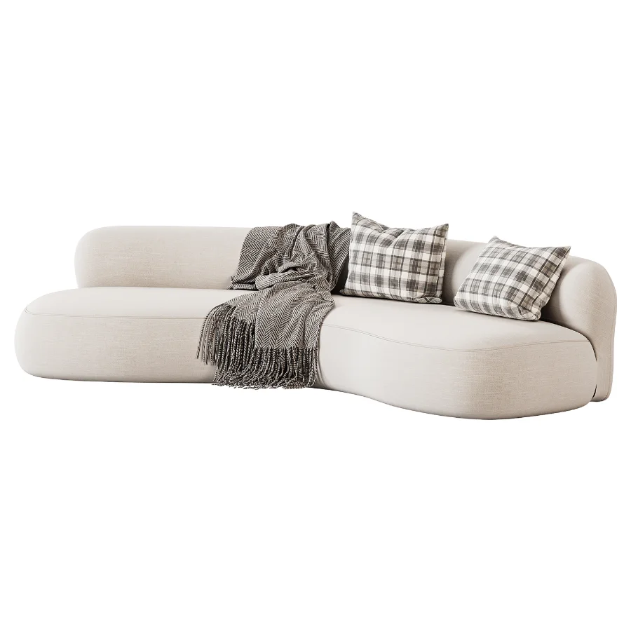 Pierre Augustin Rose Sofa Image 1