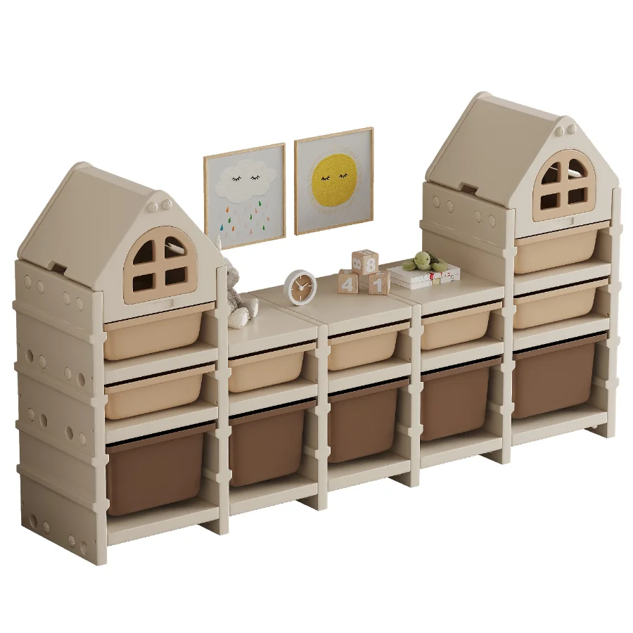 Toy Rack PTSTW12CL 12 drawers-Toy shelving Image 3