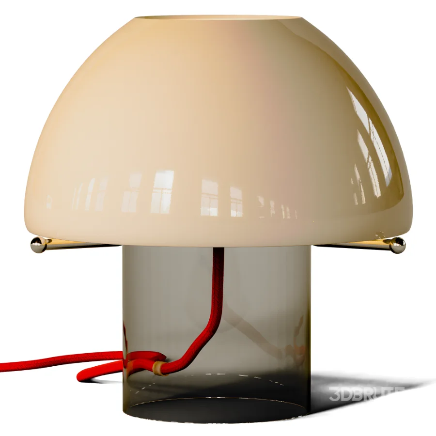 West Elm Emma Chamberlain Mushroom Table Lamp Image 2