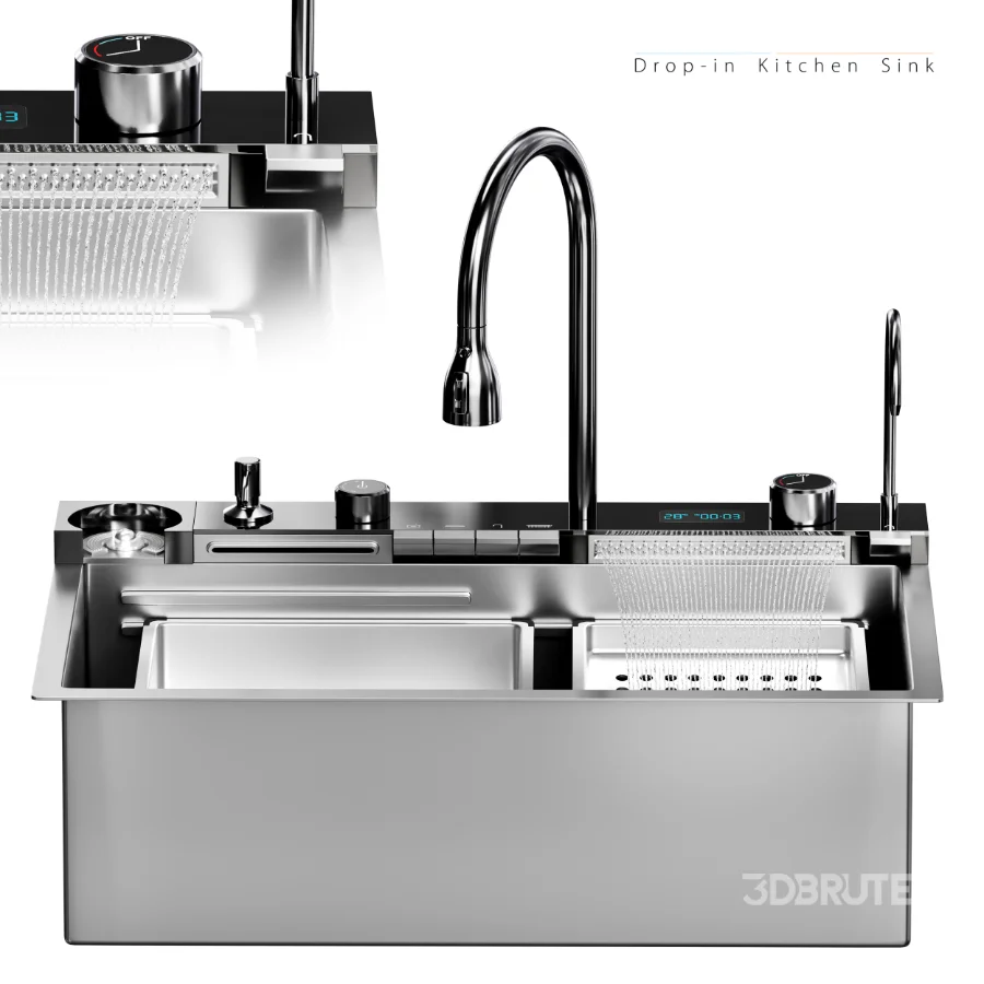 Drop-in Kitchen Sink Image 4
