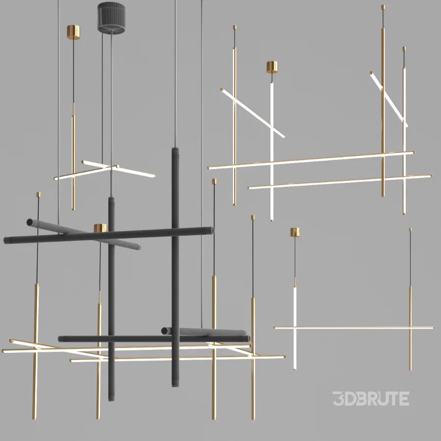 Coordinates LED Chandelier collection Image 2
