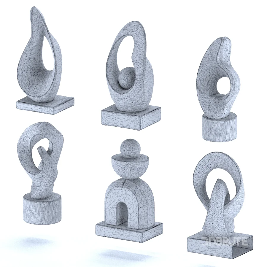 Abstract Modern Sculpture 01 Image 1