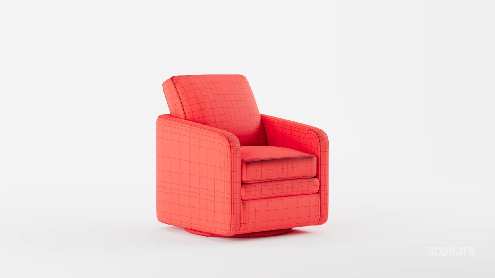 Aycel Wide Swivel Armchair Image 8
