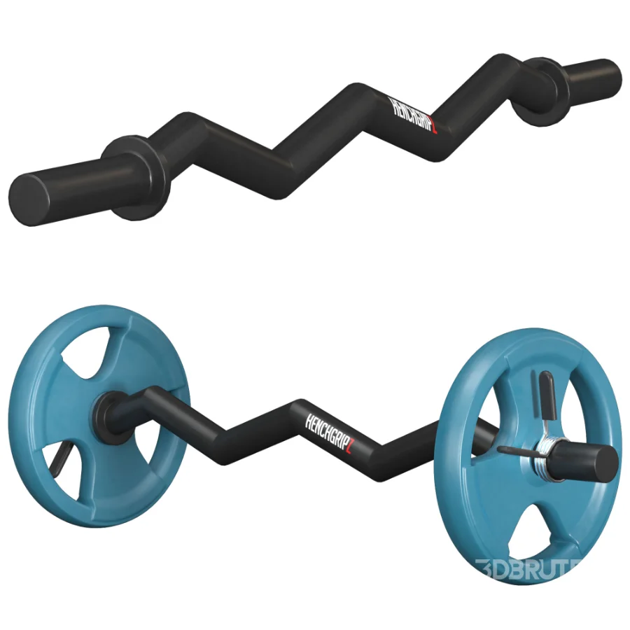 HENCHGRIPZ_THICK_EZ_CURL_BAR Image 1