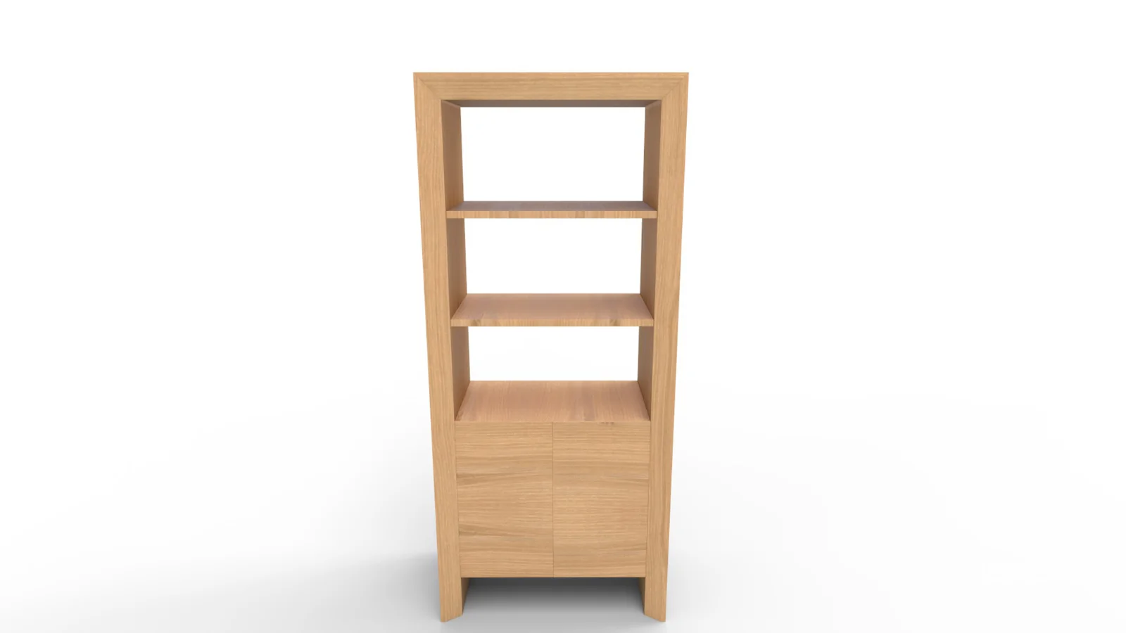 Baja Natural Storage Bookcase Image 5