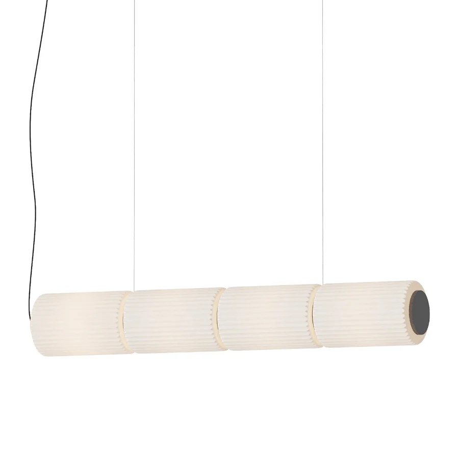 Column Ivory Horizontal Pendant Lamp Image 2