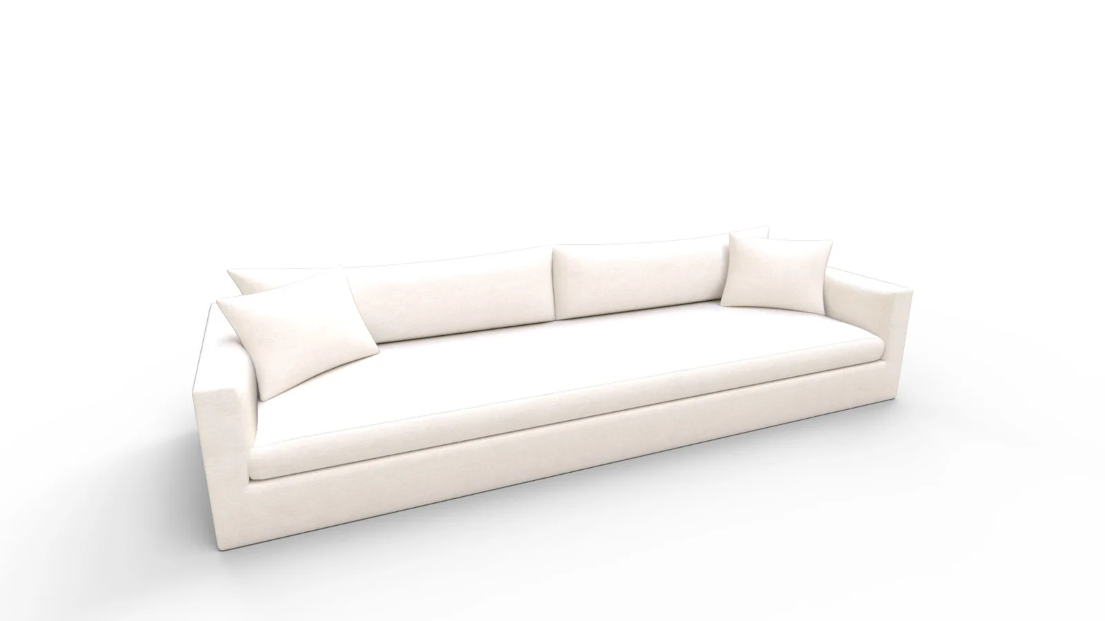 Willow Slipcovered Grande Sofa Image 5