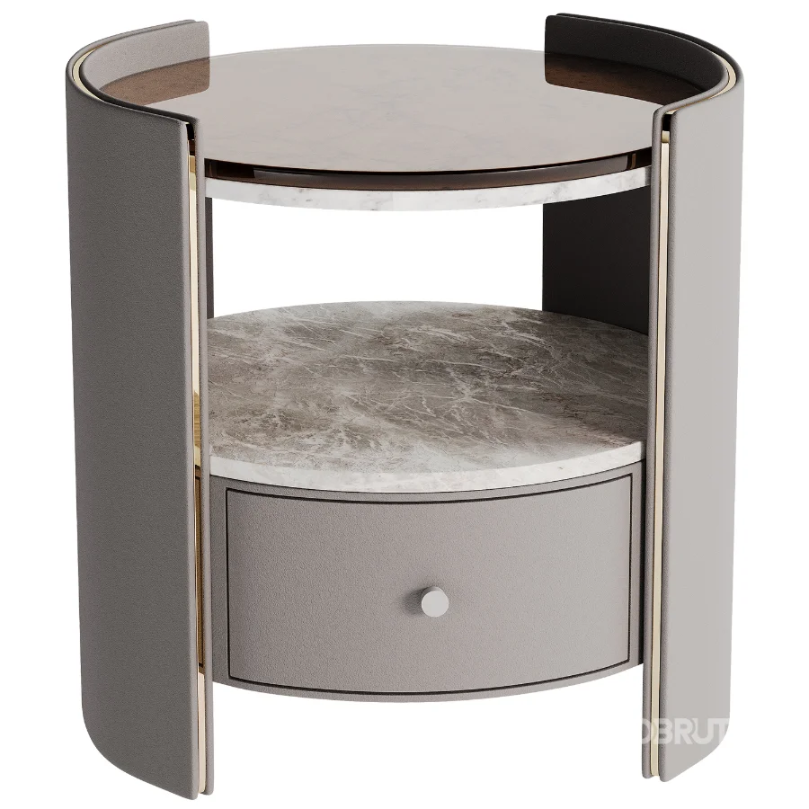 Comodini Round Bedside Table Image 2