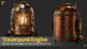 Steampunk Engine Game Ready Asset - Thumbnail 2