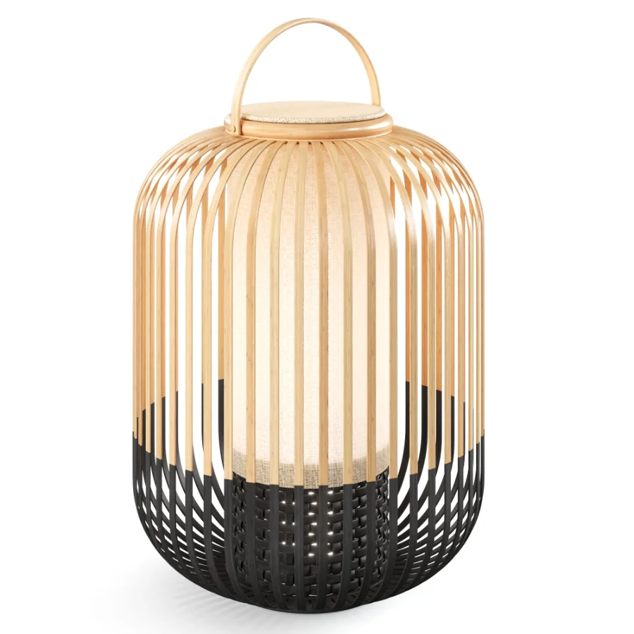 TakeAWay Bamboo Floor Lamp by Forestier Vol 2 Image 4