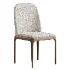 Leather Scandinavian Restaurant Side Chair - Thumbnail 4