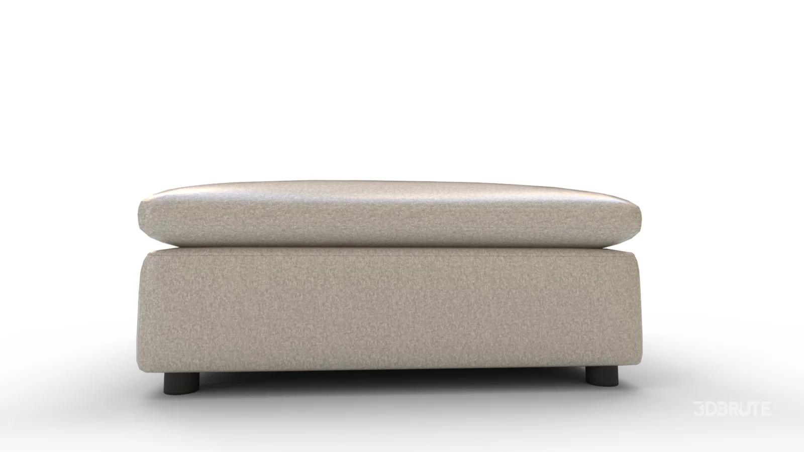 Marin Large Square Ottoman Image 4