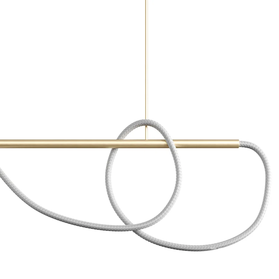 Festif Linear Pendant Lamp by Dbianco vol 6 Image 2