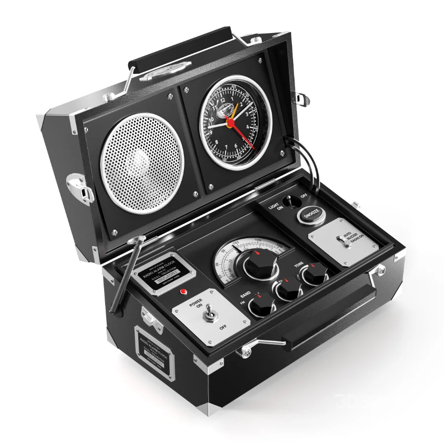 AM-FM Radio Alarm Clock Image 4
