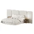 Arcadia Warm Ivory Queen Bed - Thumbnail 1