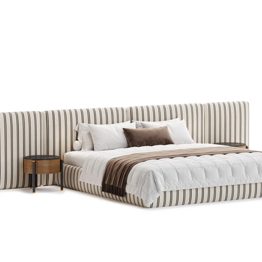 Modern Double Bed 08 Image 4
