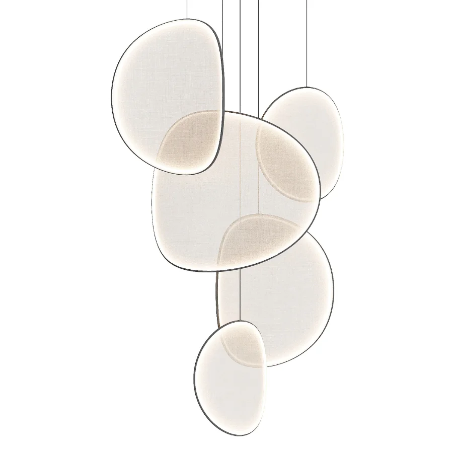 IIII 09 LED fabric pendant lamp Image 2