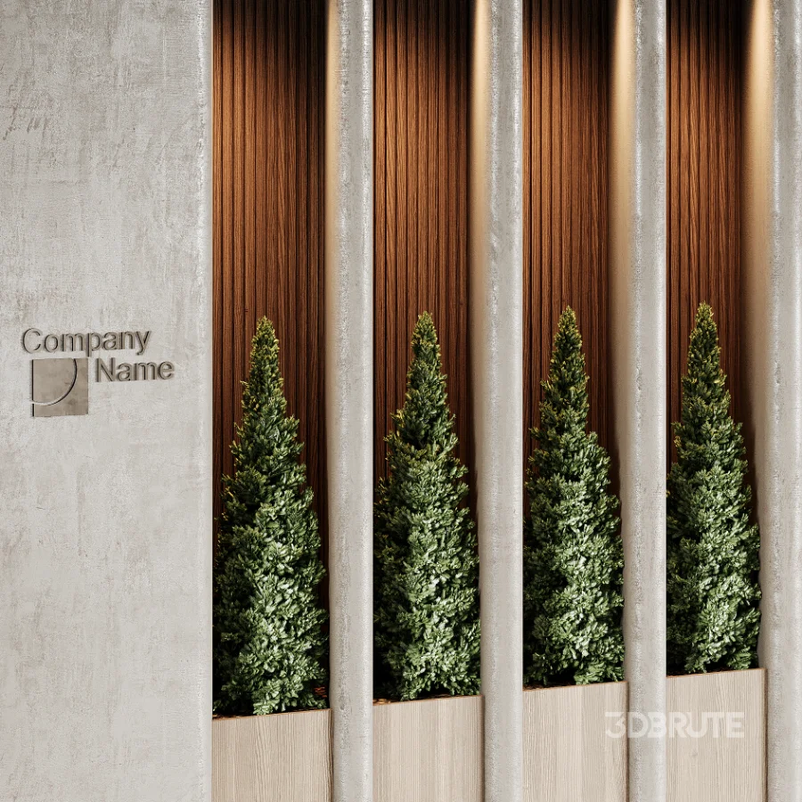 Wall with plant 12 Image 3