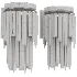 Athean Light Glam Brass Crystal Wall Sconce - Thumbnail 6