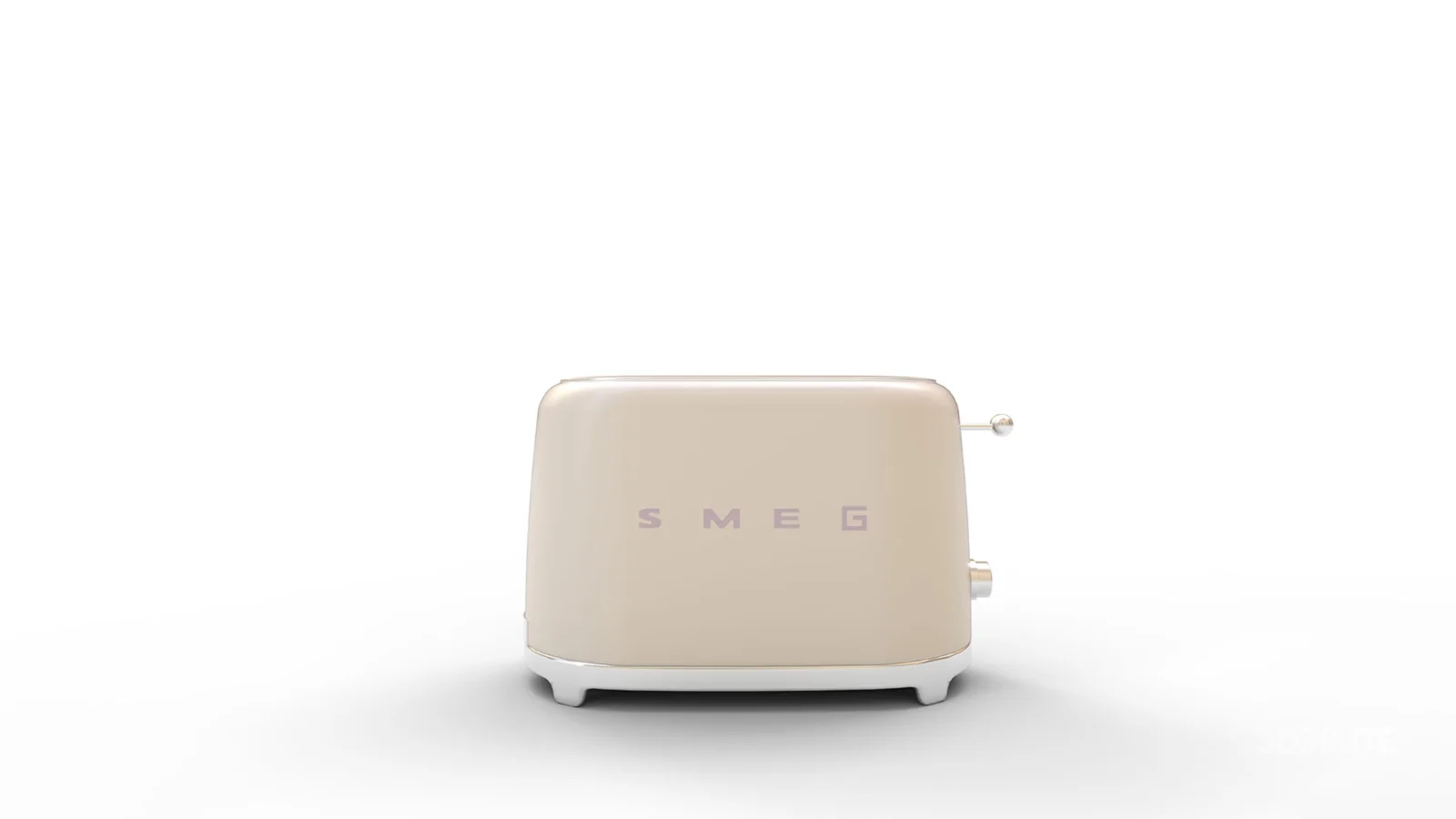 Smeg Toaster 2 Slice Cream Image 1