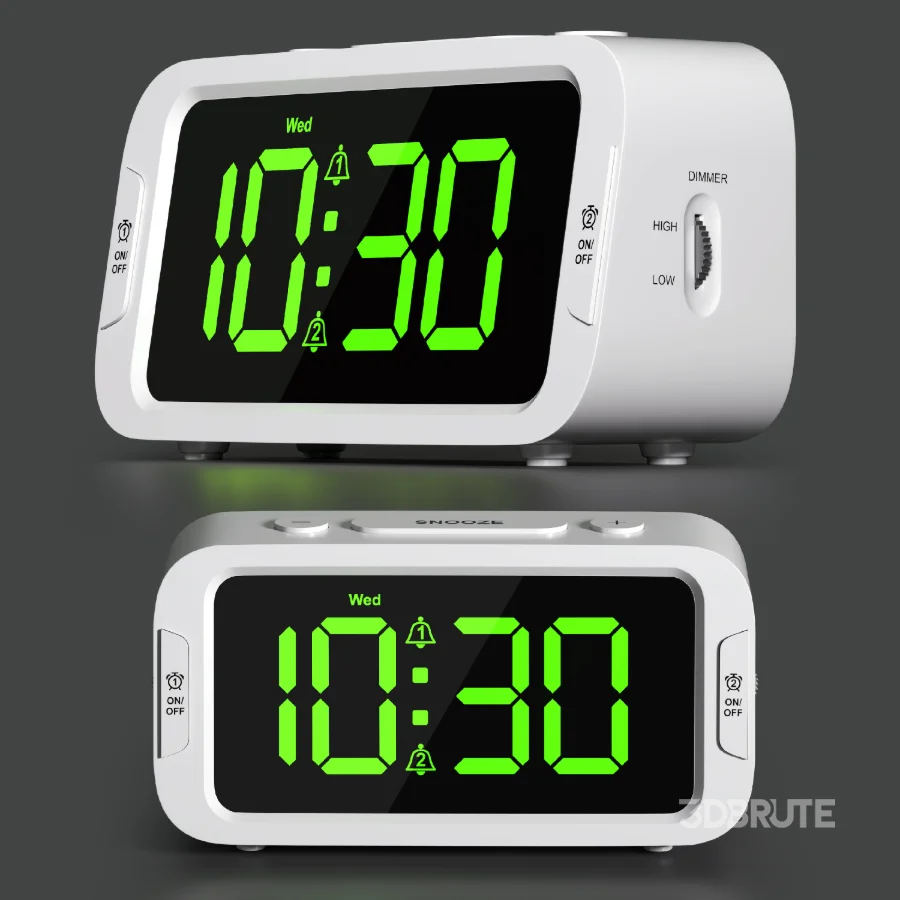 DIGITAL ALARM CLOCK Image 2