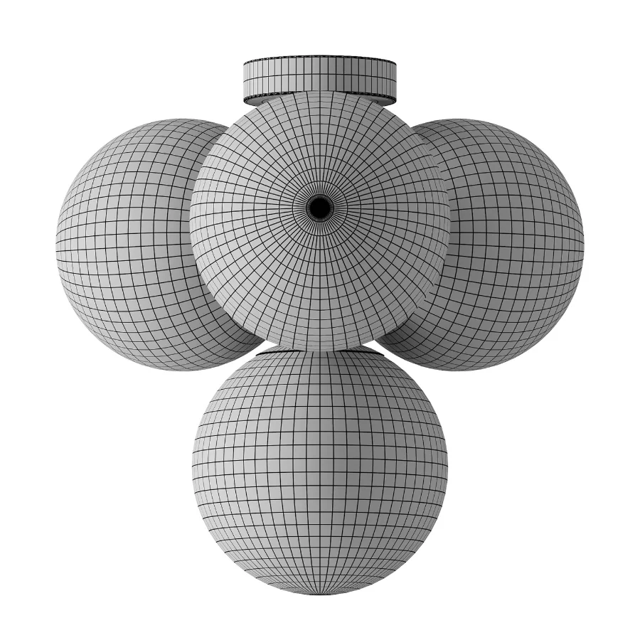 Opal Ceiling Lamp Image 3
