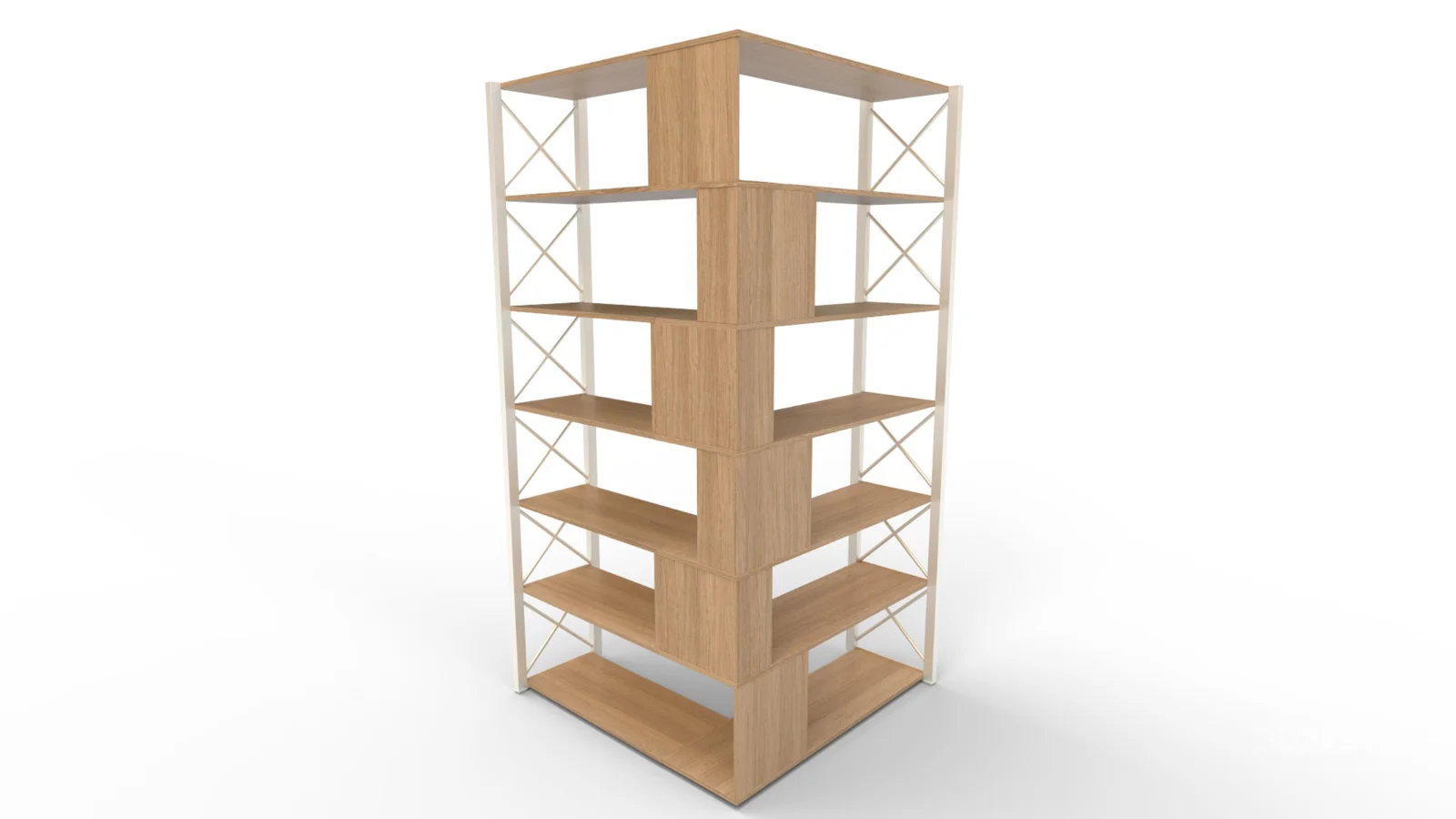 StoriesL Shaped Corner Storage Cabinet Image 3