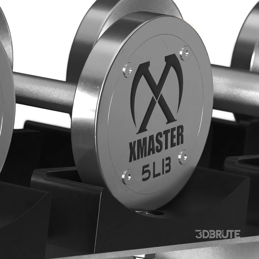 Chrome_Dumbbell_Rack Image 2