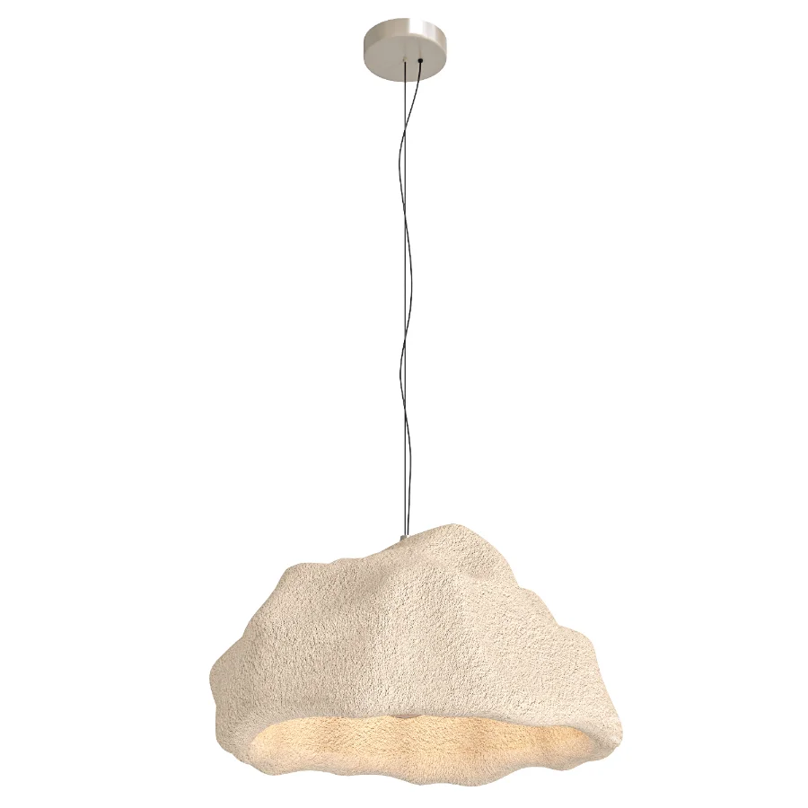 Polystyrene 1-Light Pendant Light Image 1