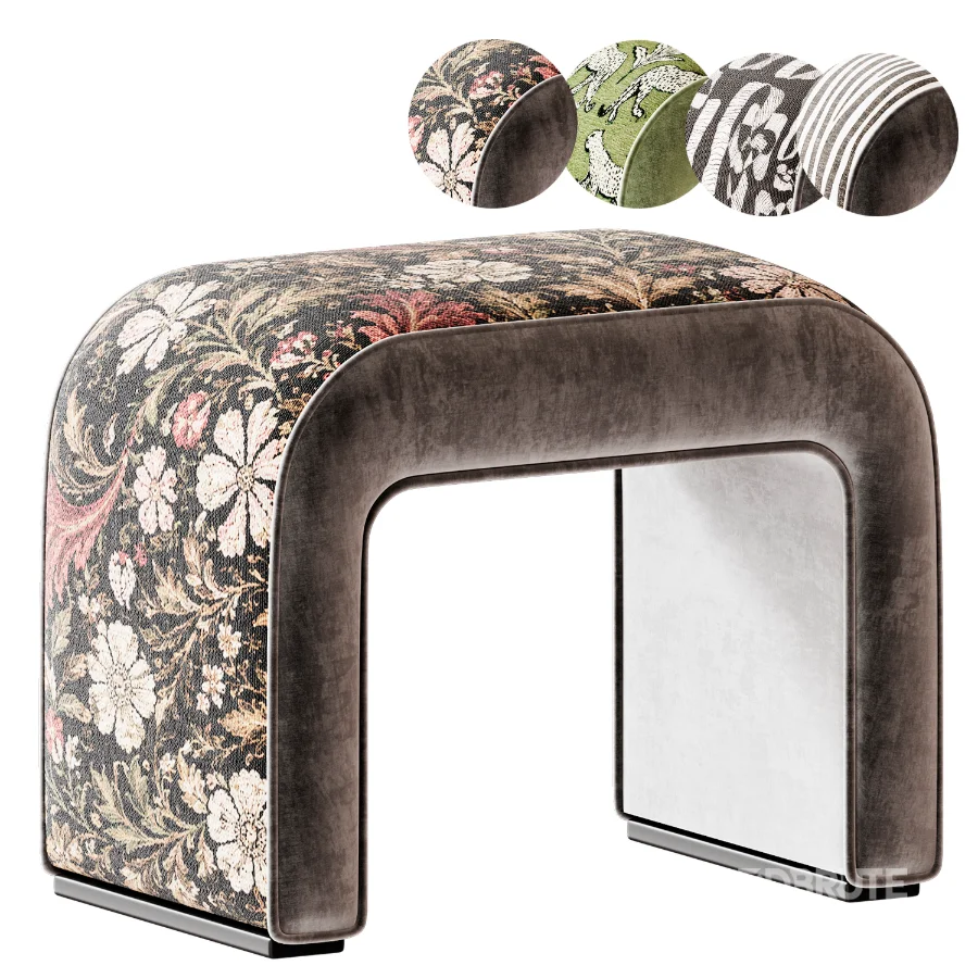 Pouf McGear tapestry Image 2