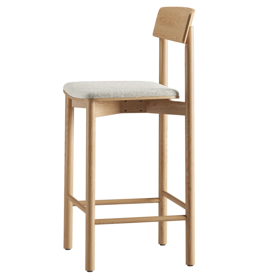 Kelton Semi Barstool Image 4