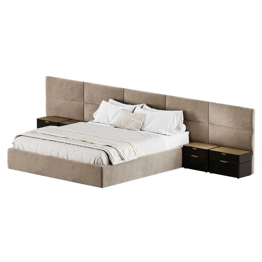 Atlanta Black Bed Image 3