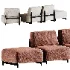 Da Vinci Sofa By Saloni - Thumbnail 6