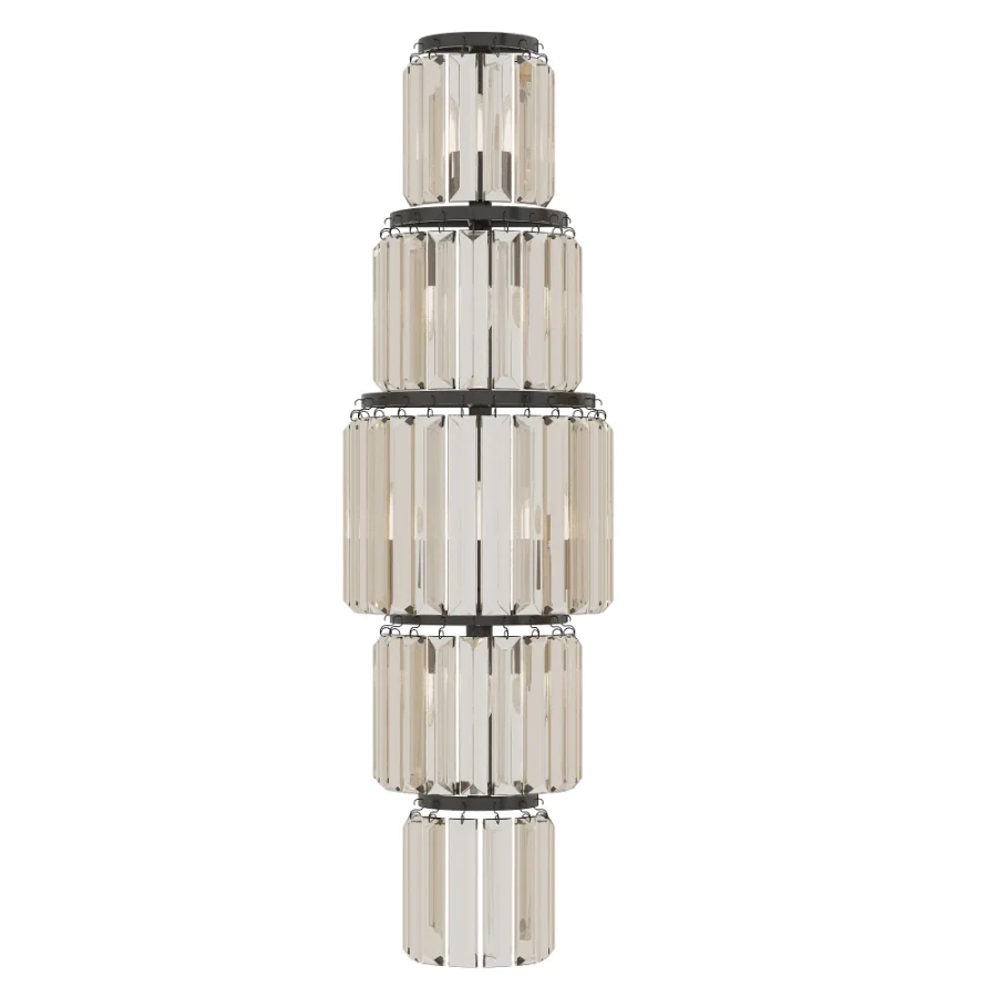 Crystal Wall Sconce Light Image 4